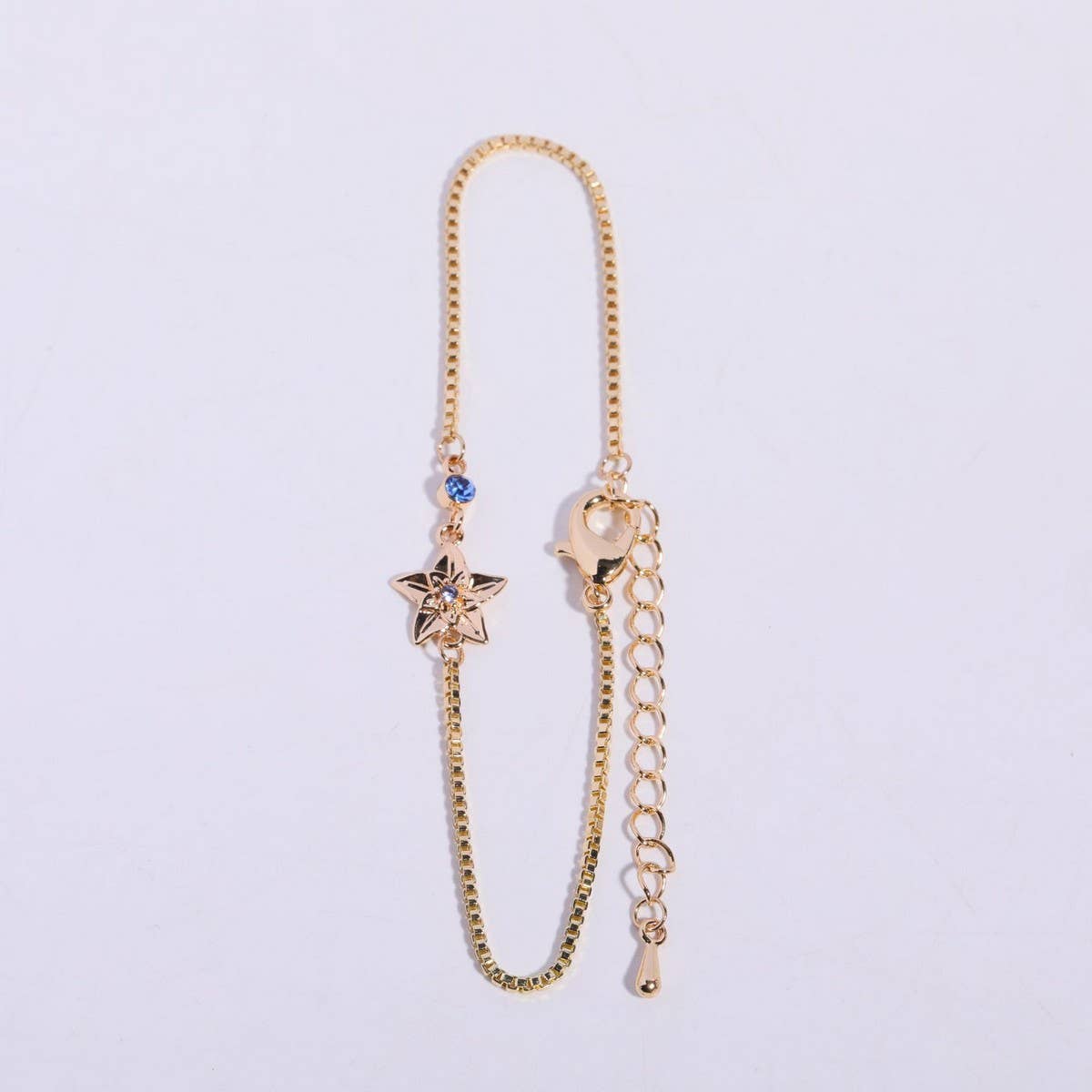 DECEMBER FLOWERBRACELET ZIRCON PENDANT BRACELET_CWAJE1617