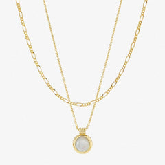 SIMPLE FRENCH VINTAGE NECKLACE_CWAJE1588