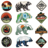 NEW OUTDOOR COLORFUL BEAR EMBROIDERED PATCH_CWMM4024