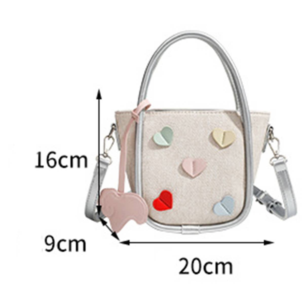 2024 New Love Handbag Shoulder Bag_Cwab2950