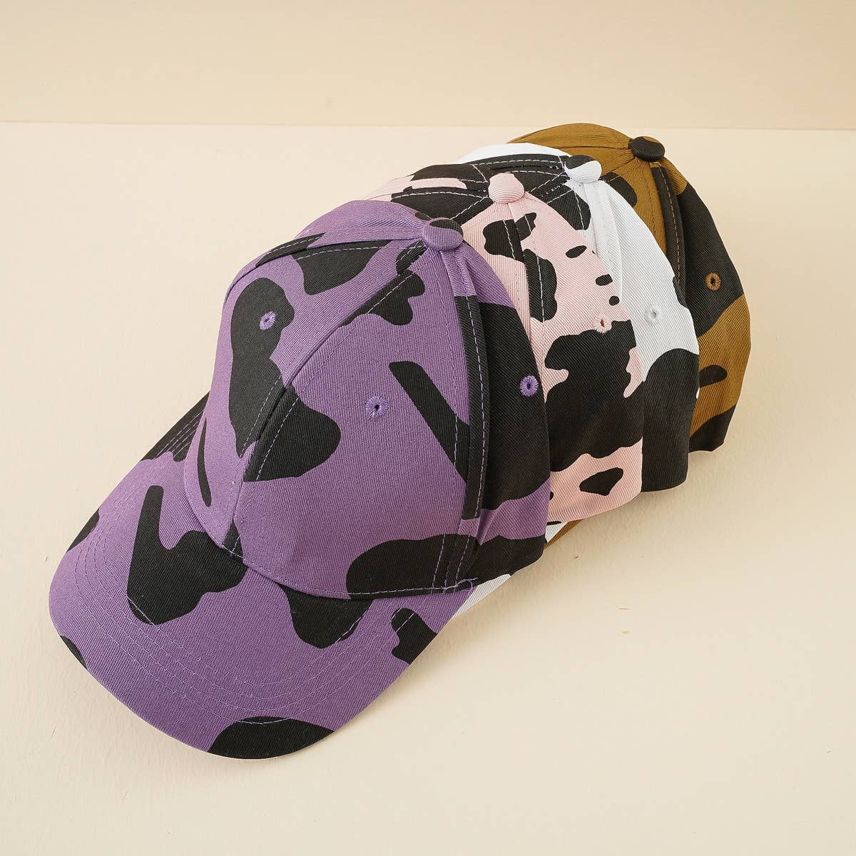COW PATTERN BASEBALL CAP FASHIONABLE AND CASUAL CWAH1386