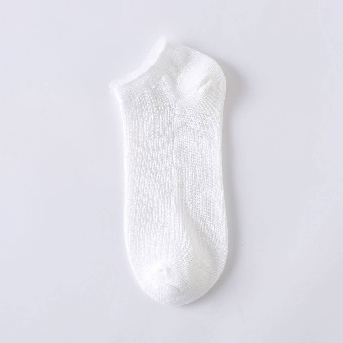 Women'S Solid Color Mesh Breathable Socks_Cwms2044