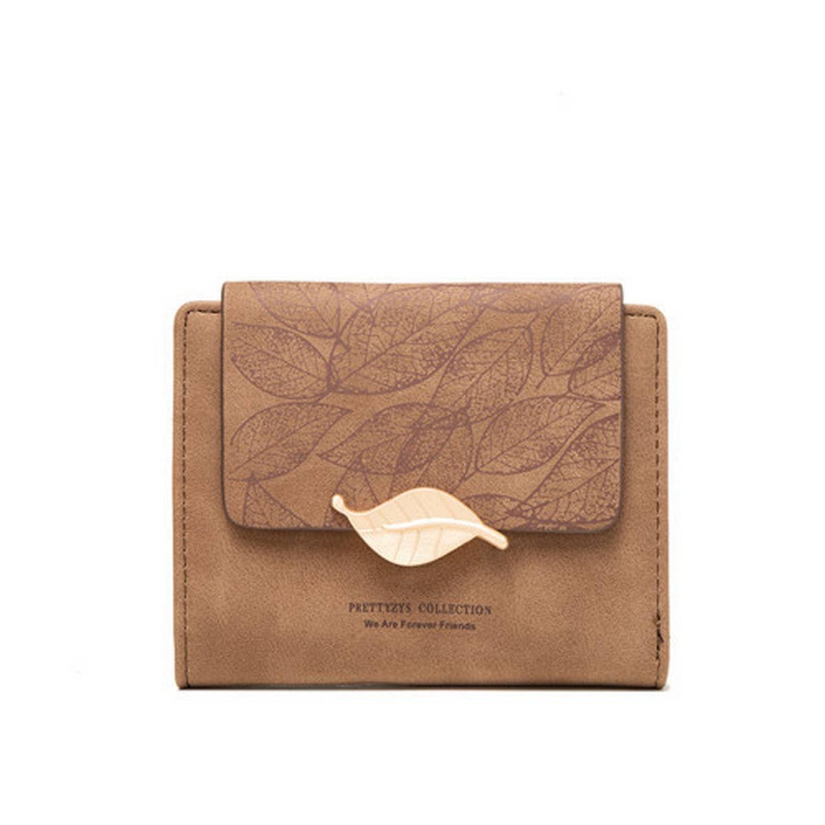 SMALL FRESH LEAF BUCKLE WALLET_CWAB2323