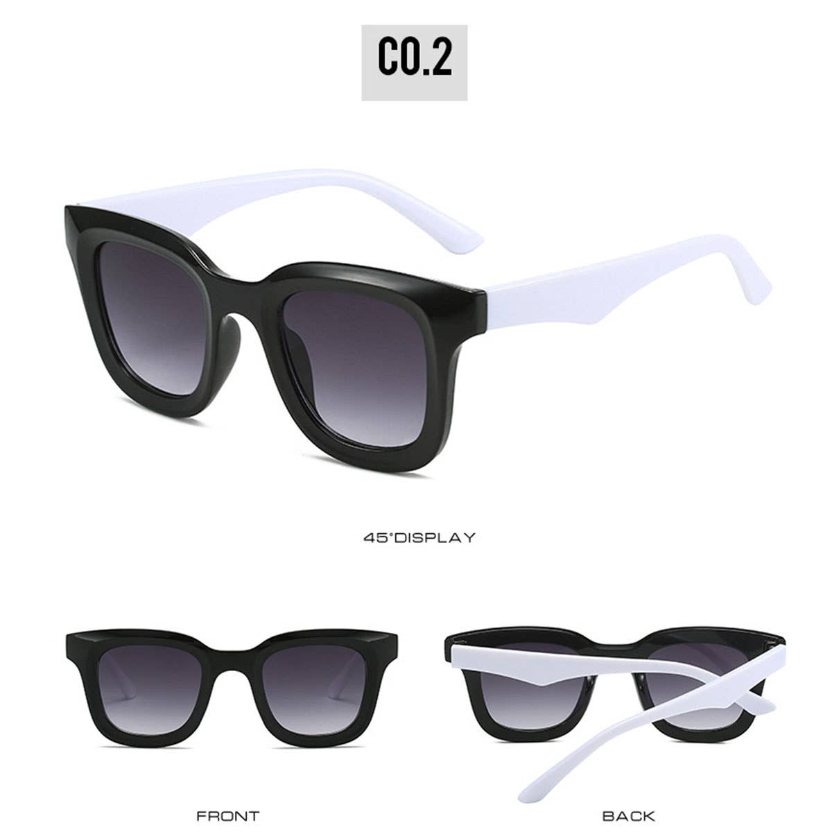 Wide Frame Dandy Sunglasses_Cwasg0103