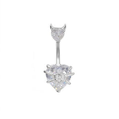 SWEET STAINLESS STEEL BELLY RING FASHION PIERCING_CWMM9320
