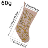 SEQUINED LETTER CHRISTMAS STOCKING CANDY BAG_CWMS1457