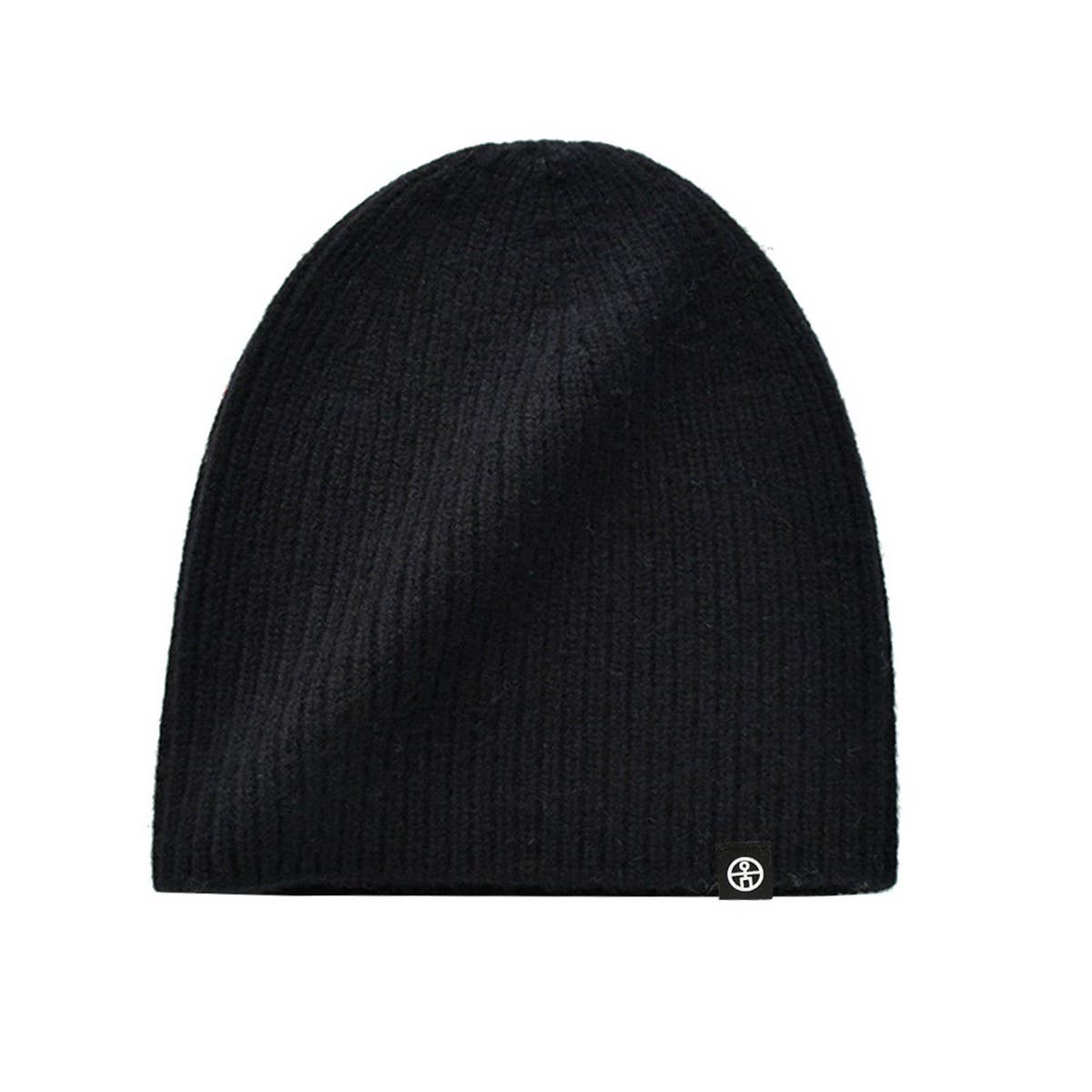 Winter Solid Color Outdoor Warm Wool Knitted Hat_Cwah2453