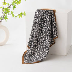 Floral Print Square Scarf_Cwasc03142