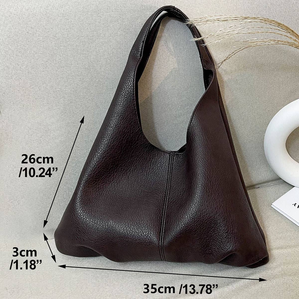 Cwab4837_Fashion Retro Simple Shoulder Underarm Bag