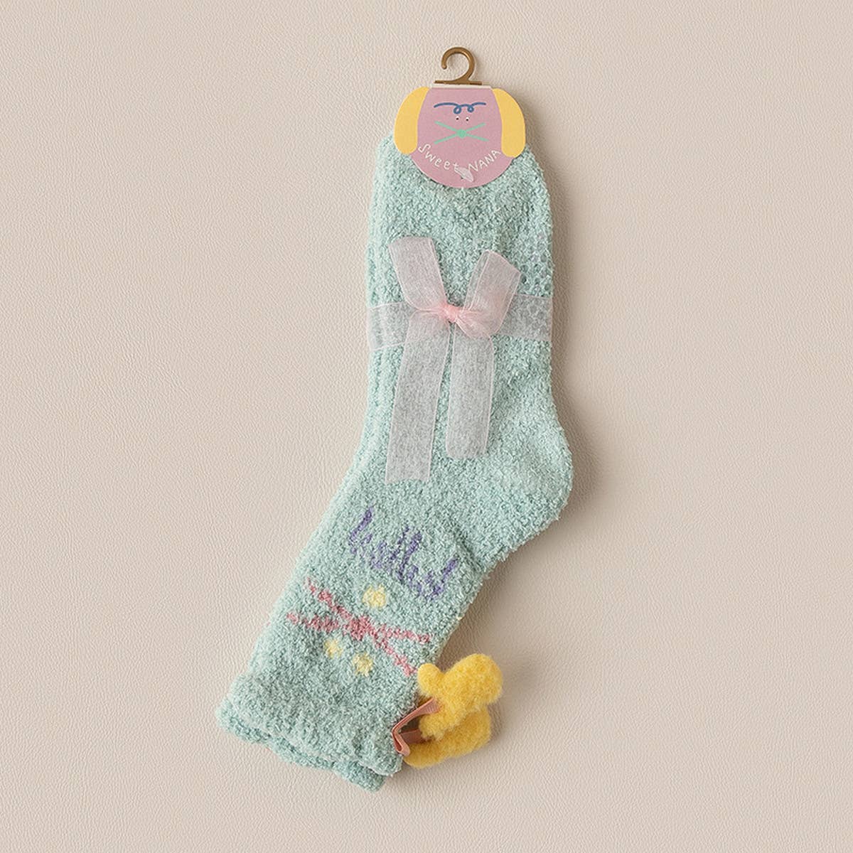 CUTE CARTOON SMILING FACE SOCKS_CWMS0876