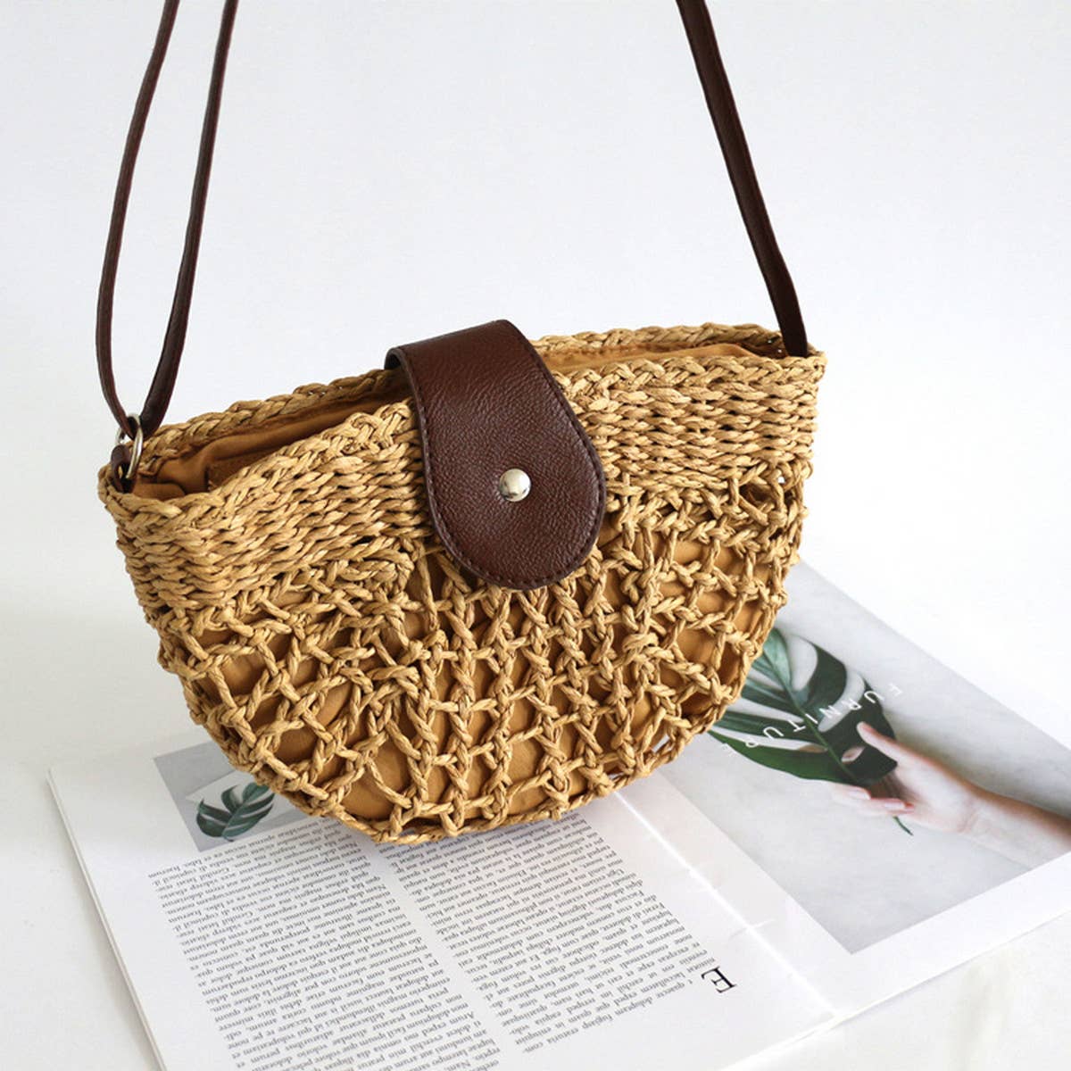 2024 NEW VERSATILE RATTAN STRAW SHOULDER BAG_CWAB1975