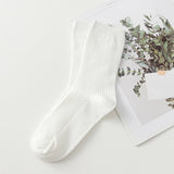 AUTUMN AND WINTER VERTICAL STRIPED CASUAL SOCKS_CWMS0981