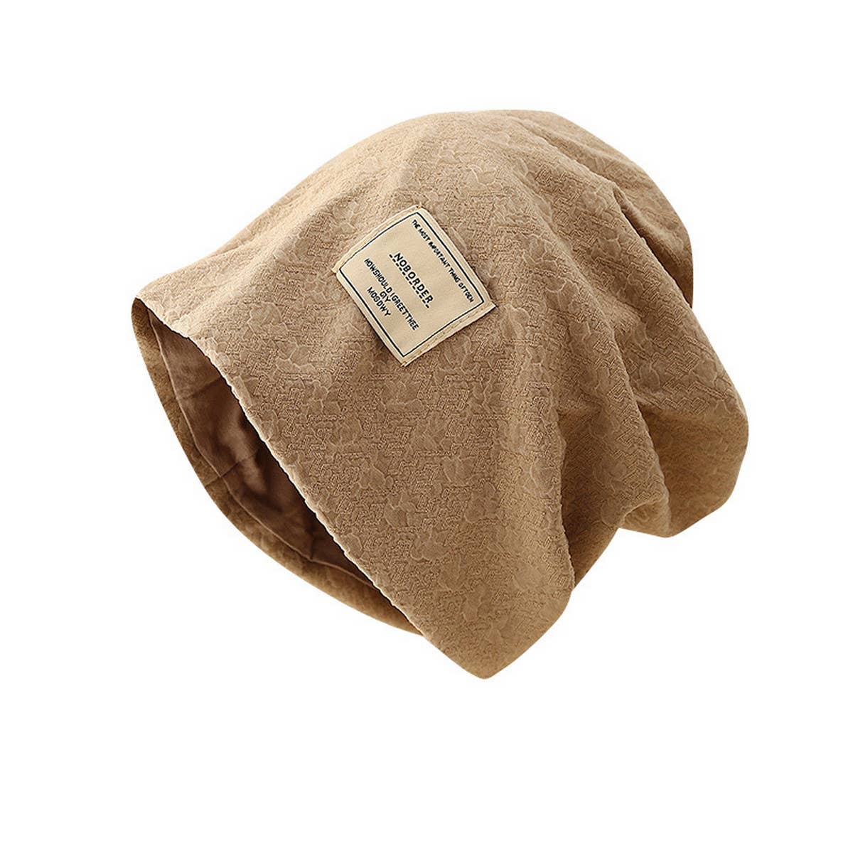 FASHIONABLE WARM LABEL PILE HAT_CWAB2855