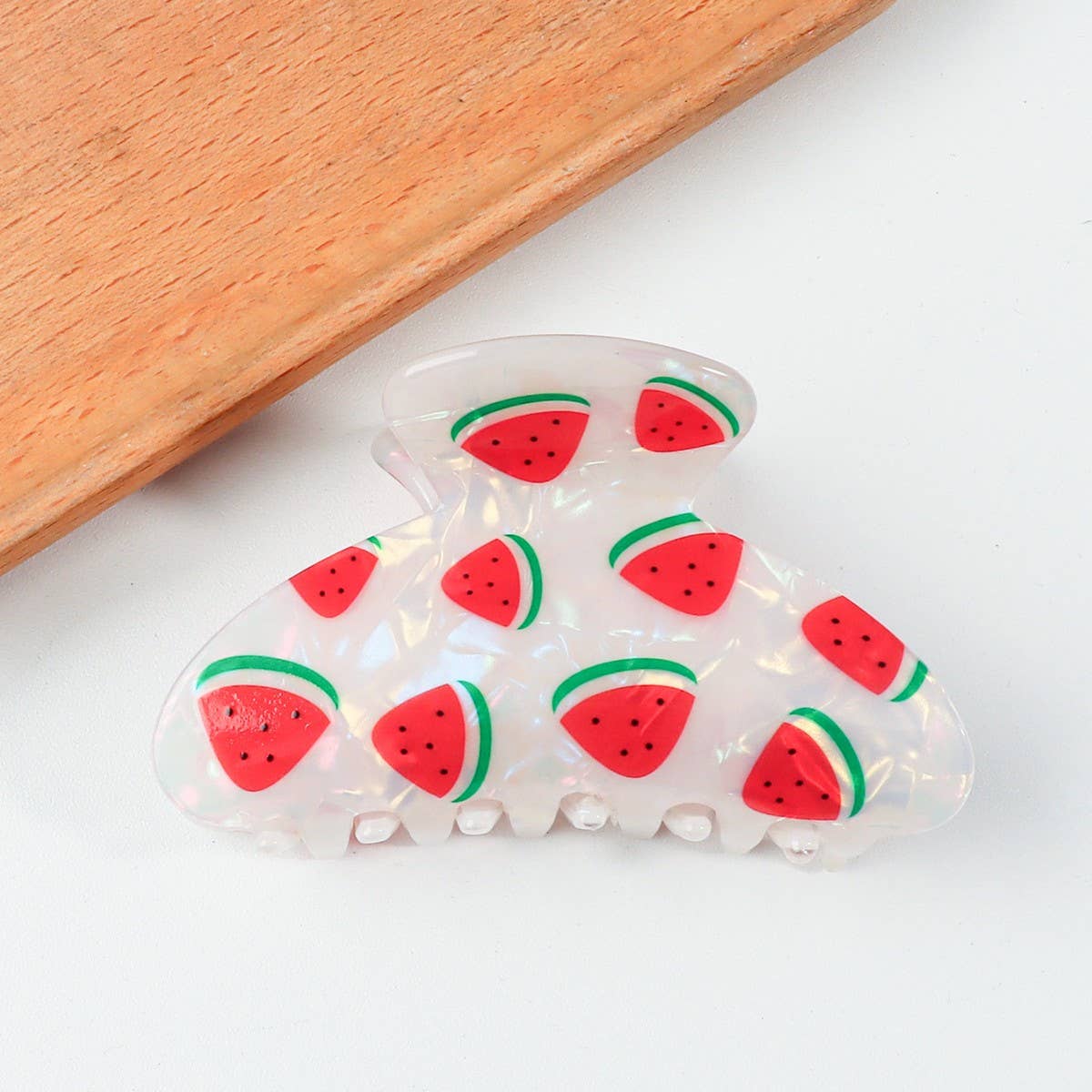 FRUIT PVC HAIR CLAW FALL WINTER HOT SELLING CLIP_CWAHA1274