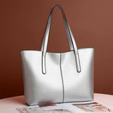 TEXTURE RETRO SHOULDER TOTE BAG_CUAB0062