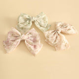SMALL FRESH PRINT BIG BOW HAIRPIN_CWASC1057