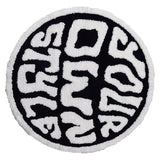 THICK ROUND WABI SABI RUG FOR BEDROOM CHAIR_CWMM7326