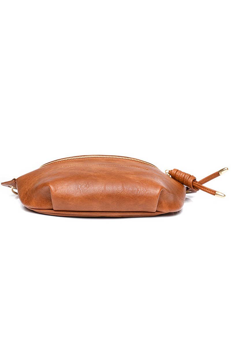 Crescent Croissant Waist Sling Bag Hip Sack_Cwab0447
