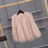 PLUS SIZE FAUX FUR COAT FOR WOMEN WINTER_CWMM9054