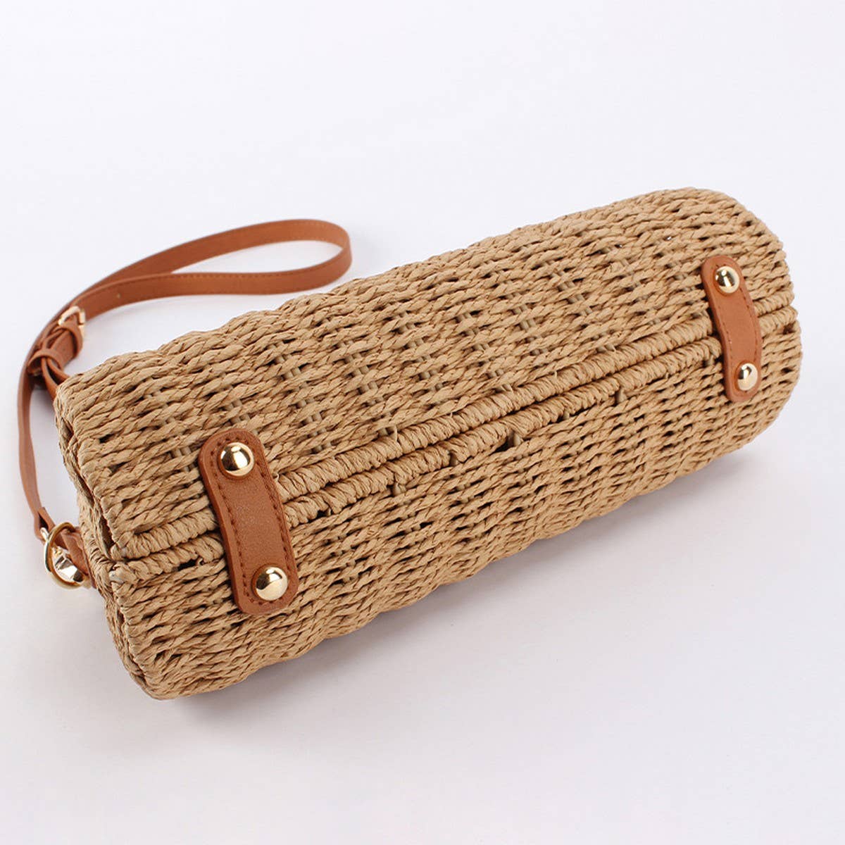 HIGH END FASHIONABLE PAPER ROPE WOVEN BAG_CWAB4710