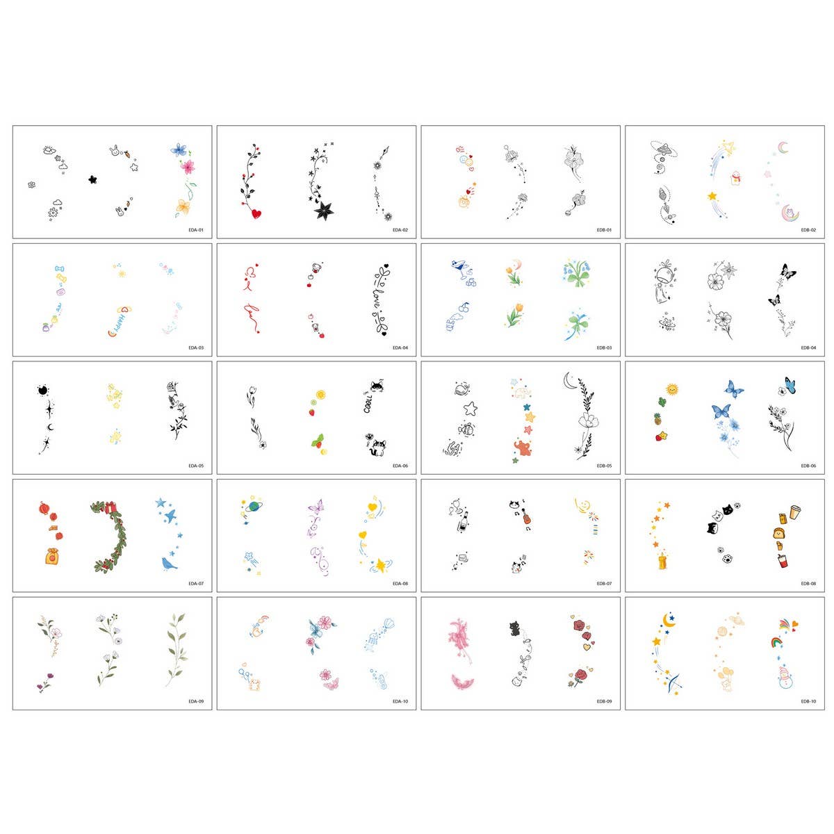 DOPAMINE EAR TATTOO STICKERS HYUNA STYLE FUN_CWMM8232