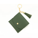NEW SOLID COLOR CARD HOLDER KEYCHAIN_CWMM1291