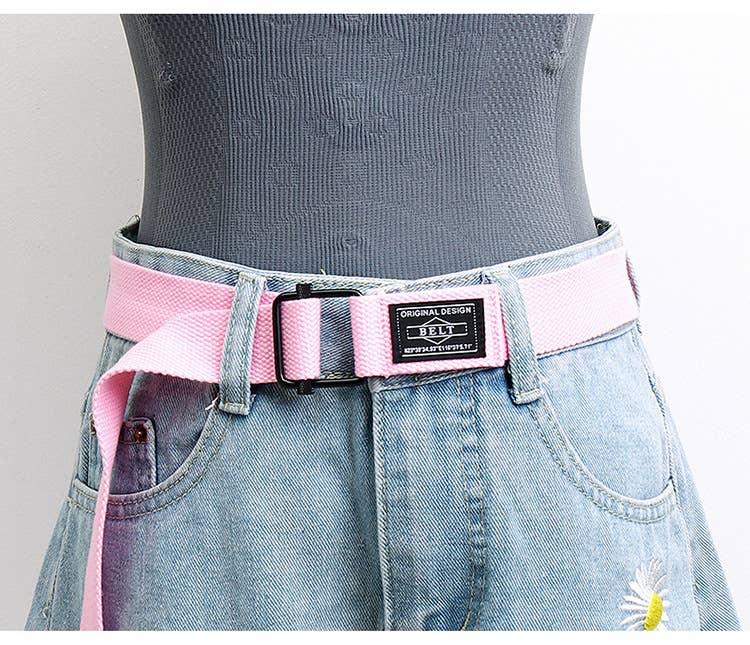 Trendy Thickened Woven Canvas Belt_Cwabe0684