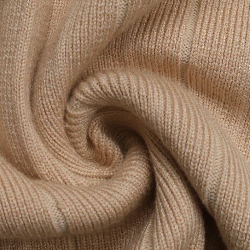 Solid Color Pleated Skirt With Pleated Skirt