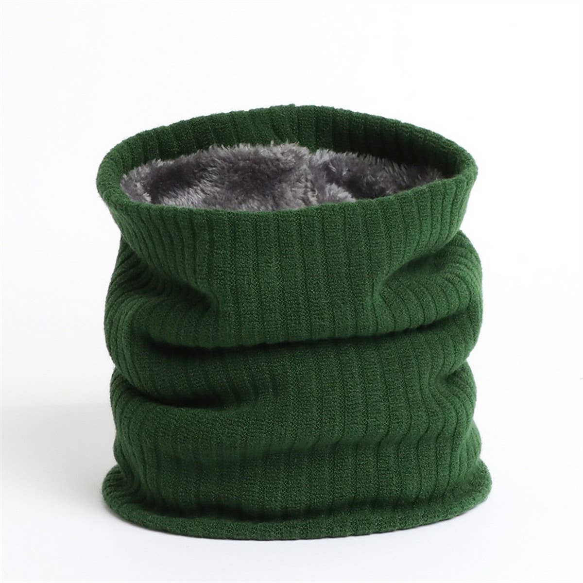 SOLID COLOR PLUS VELVET ELASTIC WARM NECK GAITER_CWASC1023