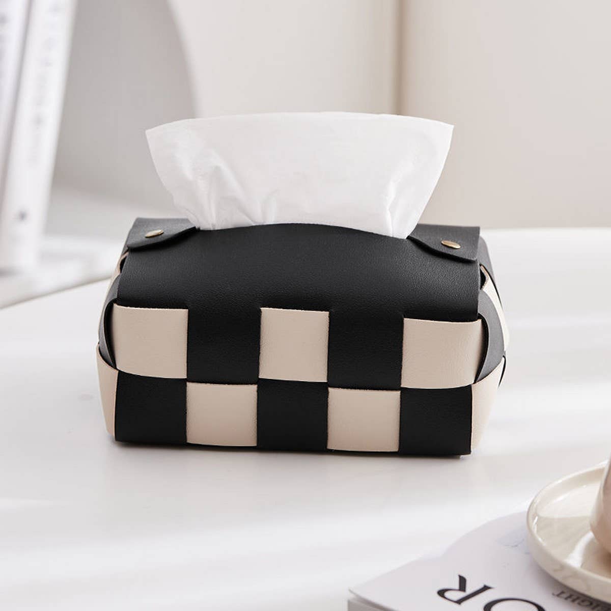CHESSBOARD TISSUE BOX HOUSEHOLD TISSUE BOX_CWMM2241