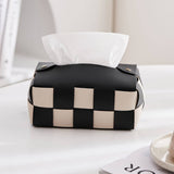 CHESSBOARD TISSUE BOX HOUSEHOLD TISSUE BOX_CWMM2241