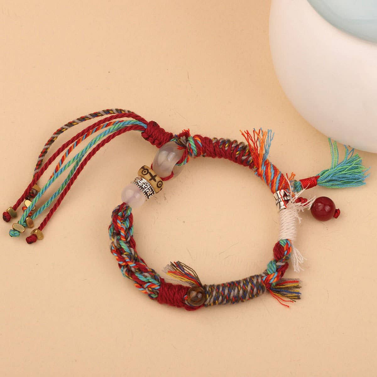 COUPLES RETRO BRAIDED ADJUSTABLE BRACELET_CWAJE3968