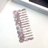 CUTE DOG WIDE TOOTH COMB COLORFUL ACETATE BRUSH_CWMM6405