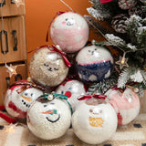 SANTA CLAUS FUZZY CHRISTMAS SOCKS GIFTS FOR WOMEN_CWMS0766