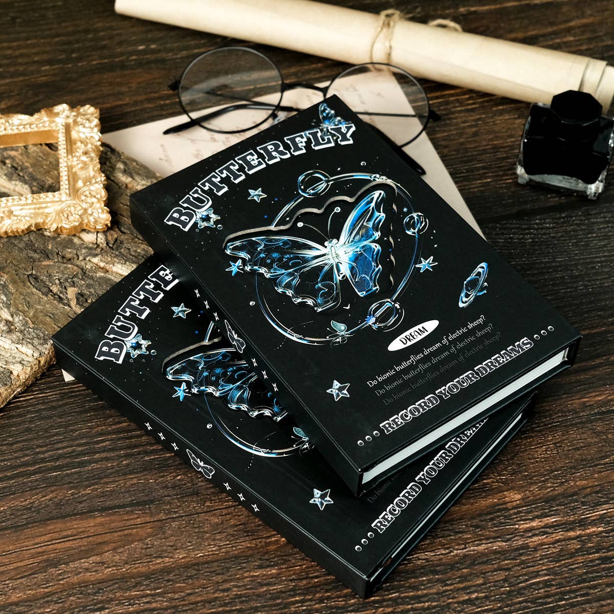 DREAM BODY BUTTERFLY PORTABLE TRIFOLD NOTEBOOK_CWMM1840