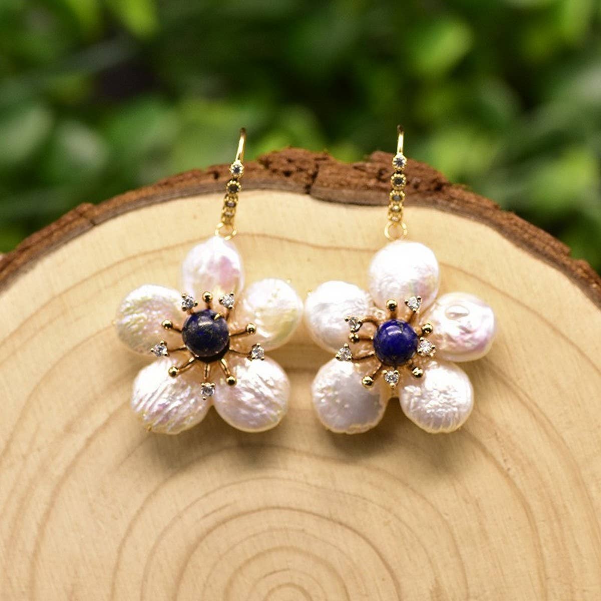 HIGH END FLOWER ANCIENT STYLE SWEET EARRINGS_CWAJE3770
