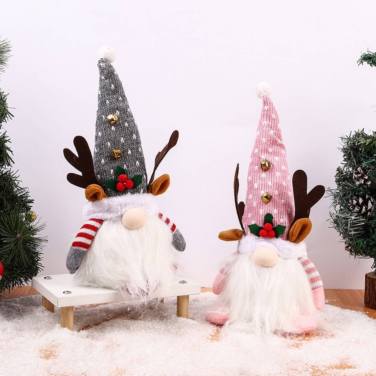 CHRISTMAS LIGHTED RUDOLPH DOLL ORNAMENTS_CWMM2857