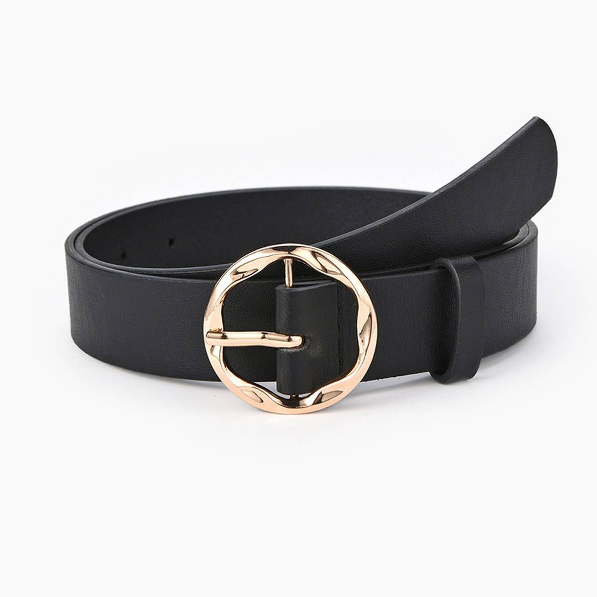 Cwabe0384_Snake Print Leopard Zebra Print Milk Print Belt
