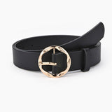 Cwabe0384_Snake Print Leopard Zebra Print Milk Print Belt