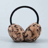 CUTE LEOPARD PRINT ANTIFREEZE EARMUFFS_CWMM1431