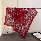 Paisley Herringbone Linen Feel Silk Scarf_Cwasc03310