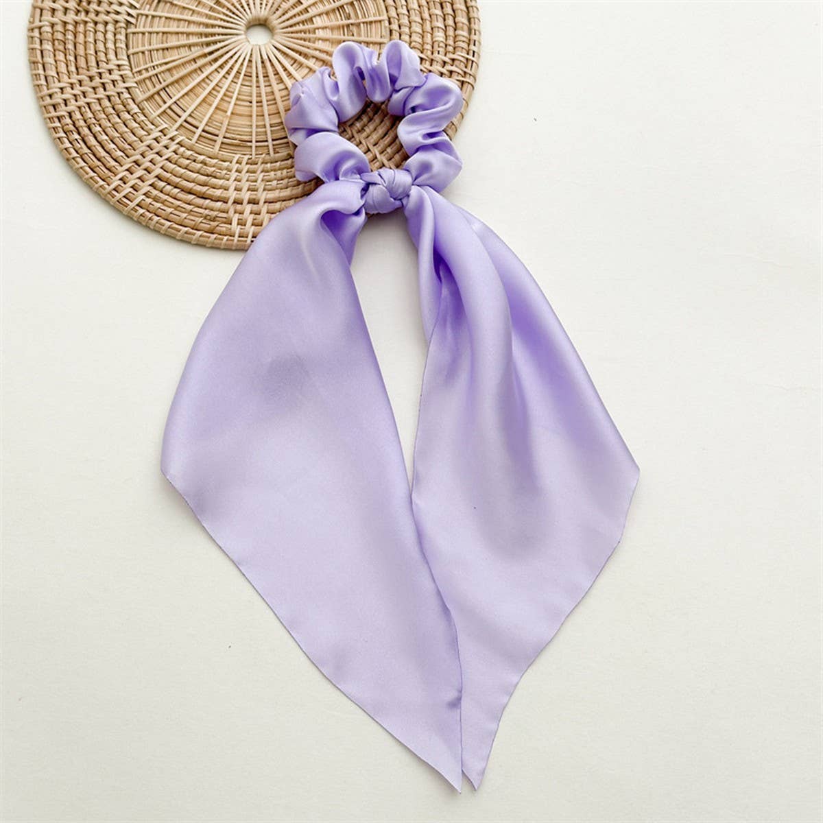 SOLID COLOR KNOTTED SATIN HAIRBAND HAIRACCESSORIES_CWAHA4157