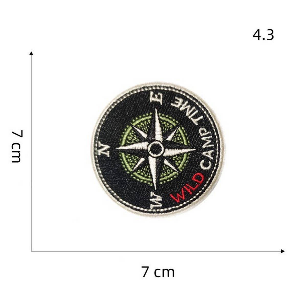 NEW OUTDOOR COLORFUL BEAR EMBROIDERED PATCH_CWMM4024