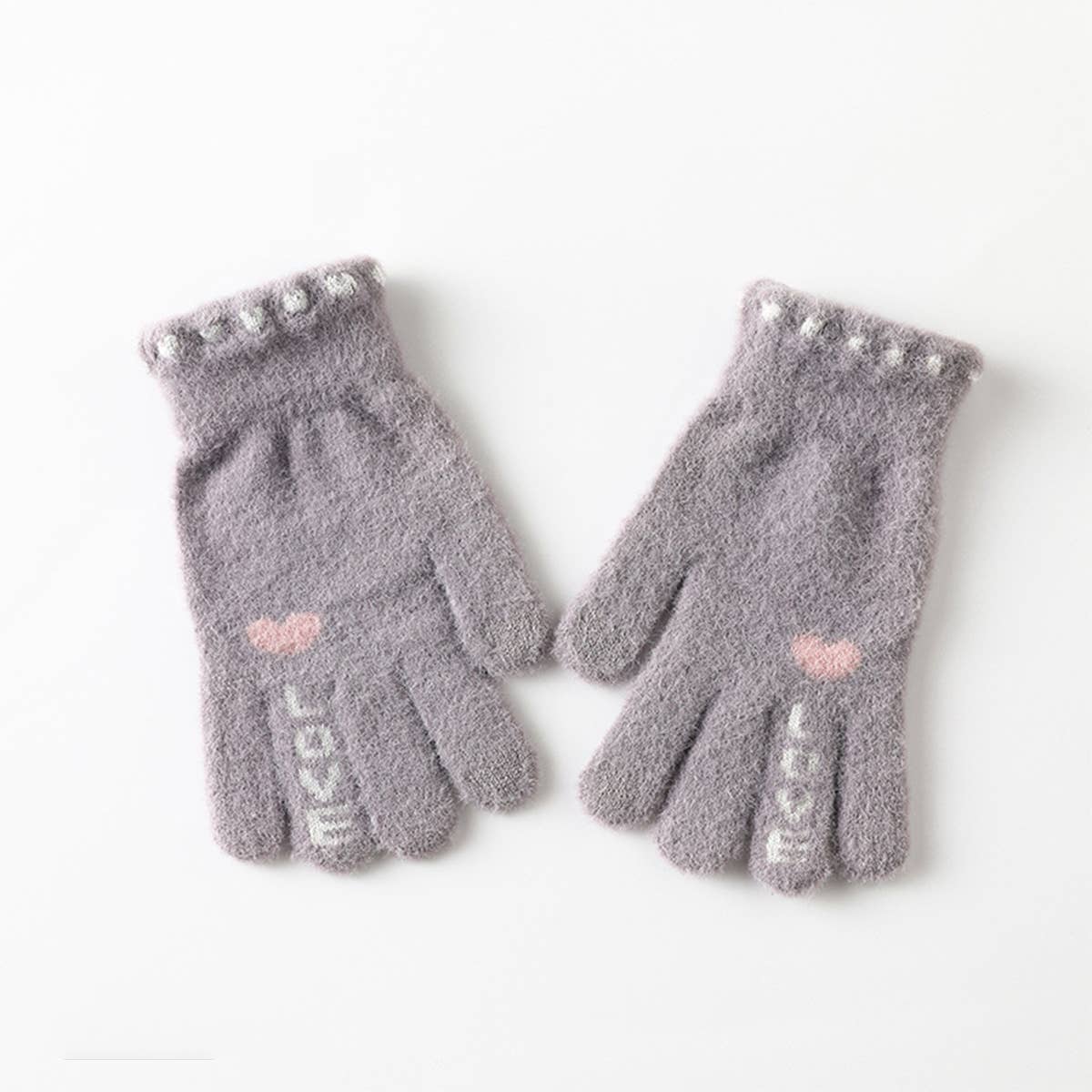SKIN FRIENDLY WARM AND CUTE HEART SHAPED GLOVES_CWMM1505
