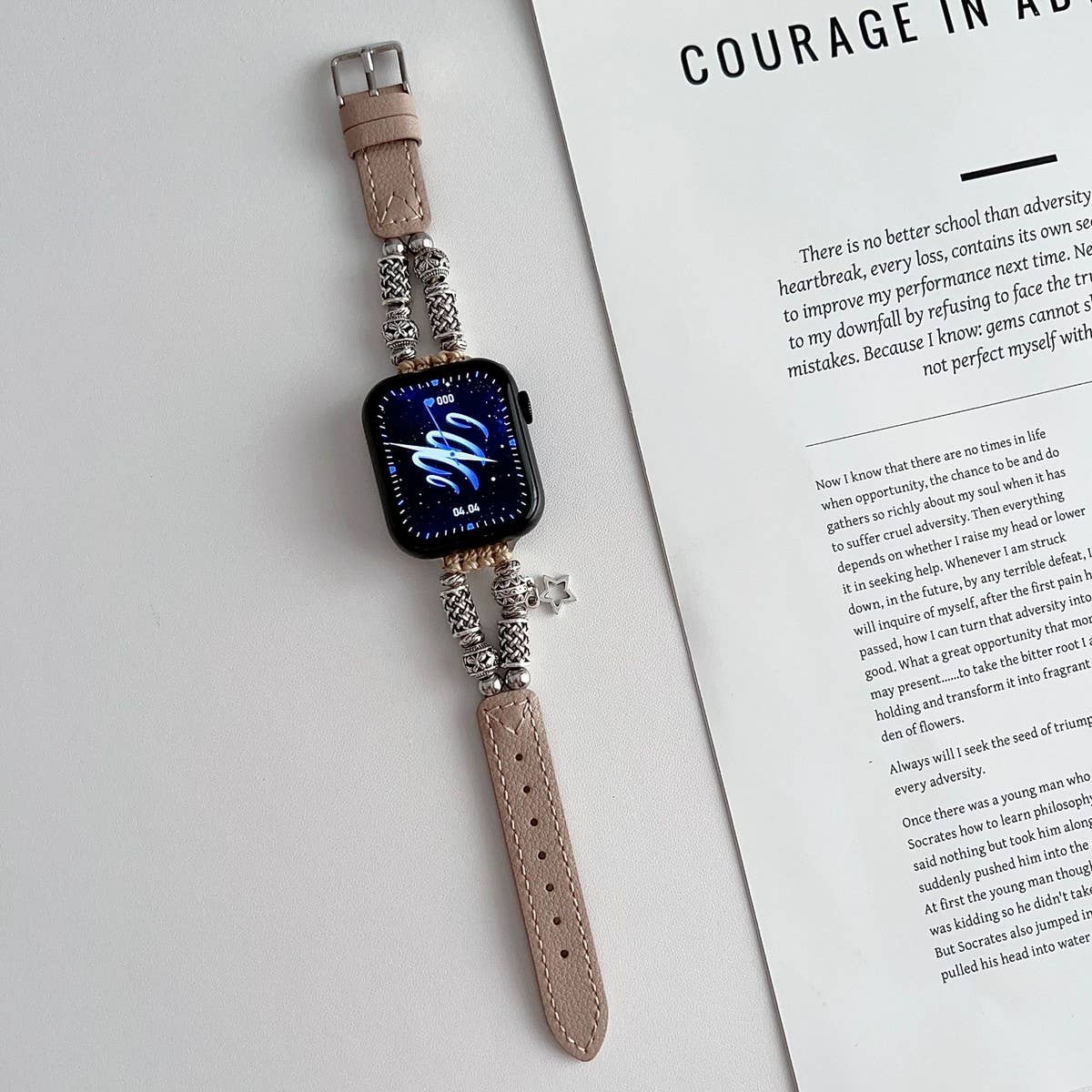 IWATCH9 1 SE FIVE POINTED STAR ORNAMENT STRAP_CWWW0061