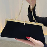 2024 NEW VELVET TEMPERAMENT CLUTCH_CWAB2534