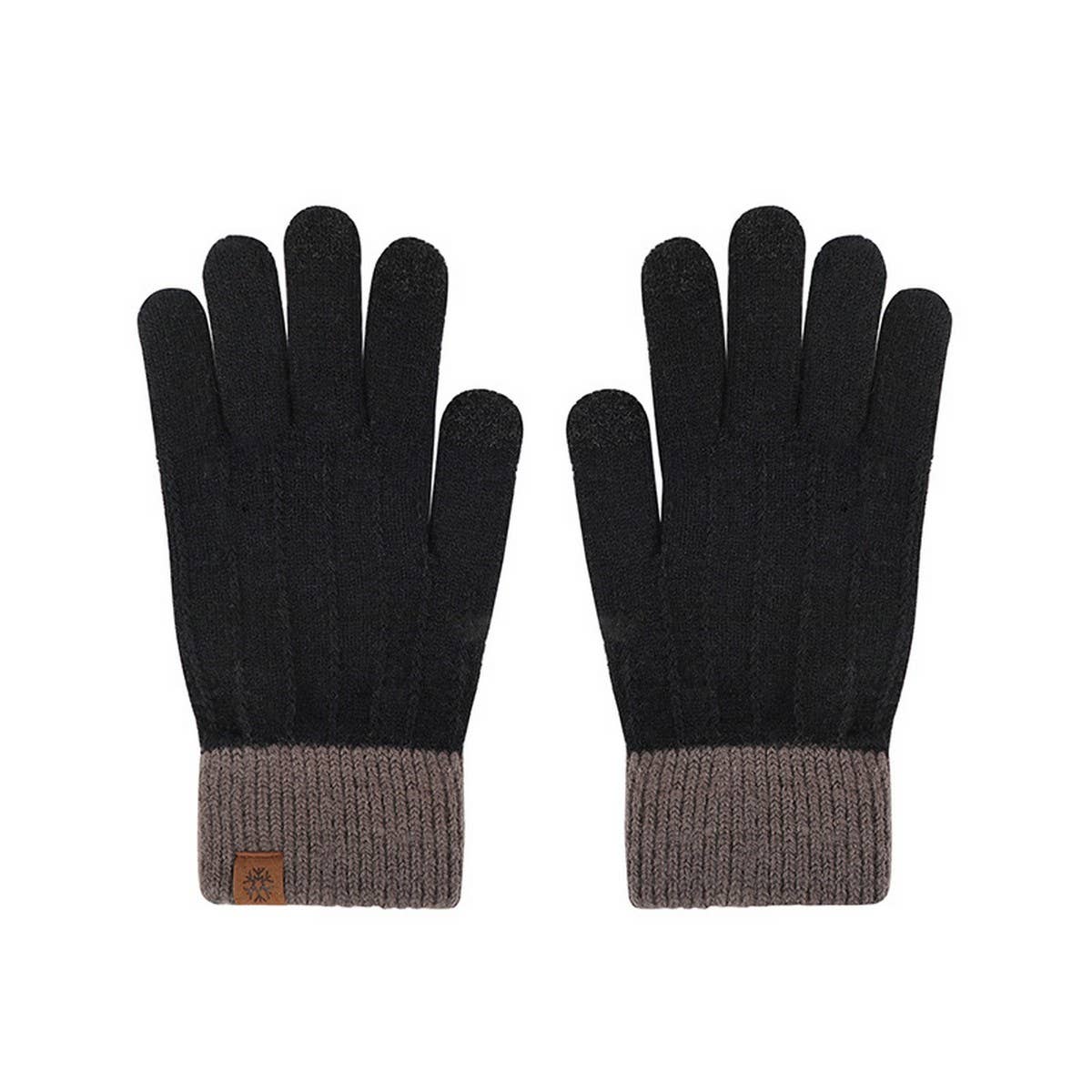 Winter Outdoor Warm Knitted Touch Screen Gloves_Cwag0392
