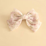 SMALL FRESH PRINT BIG BOW HAIRPIN_CWASC1057