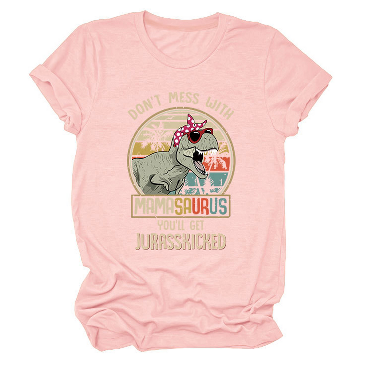 STYLISH WOMENS TEE DONT MESS WITH PRINT_CWTTS1524