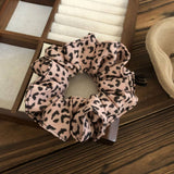 Double Layer Scrunchie Retro Low Ponytail Hairtie_Cwaha07861